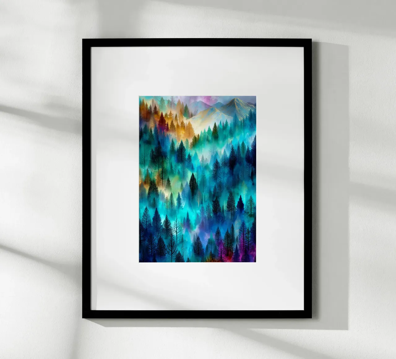 Magic forest 9 poster by Justyna Jaszke JBJart