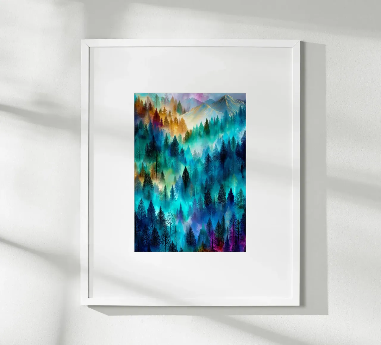 Magic forest 9 poster by Justyna Jaszke JBJart