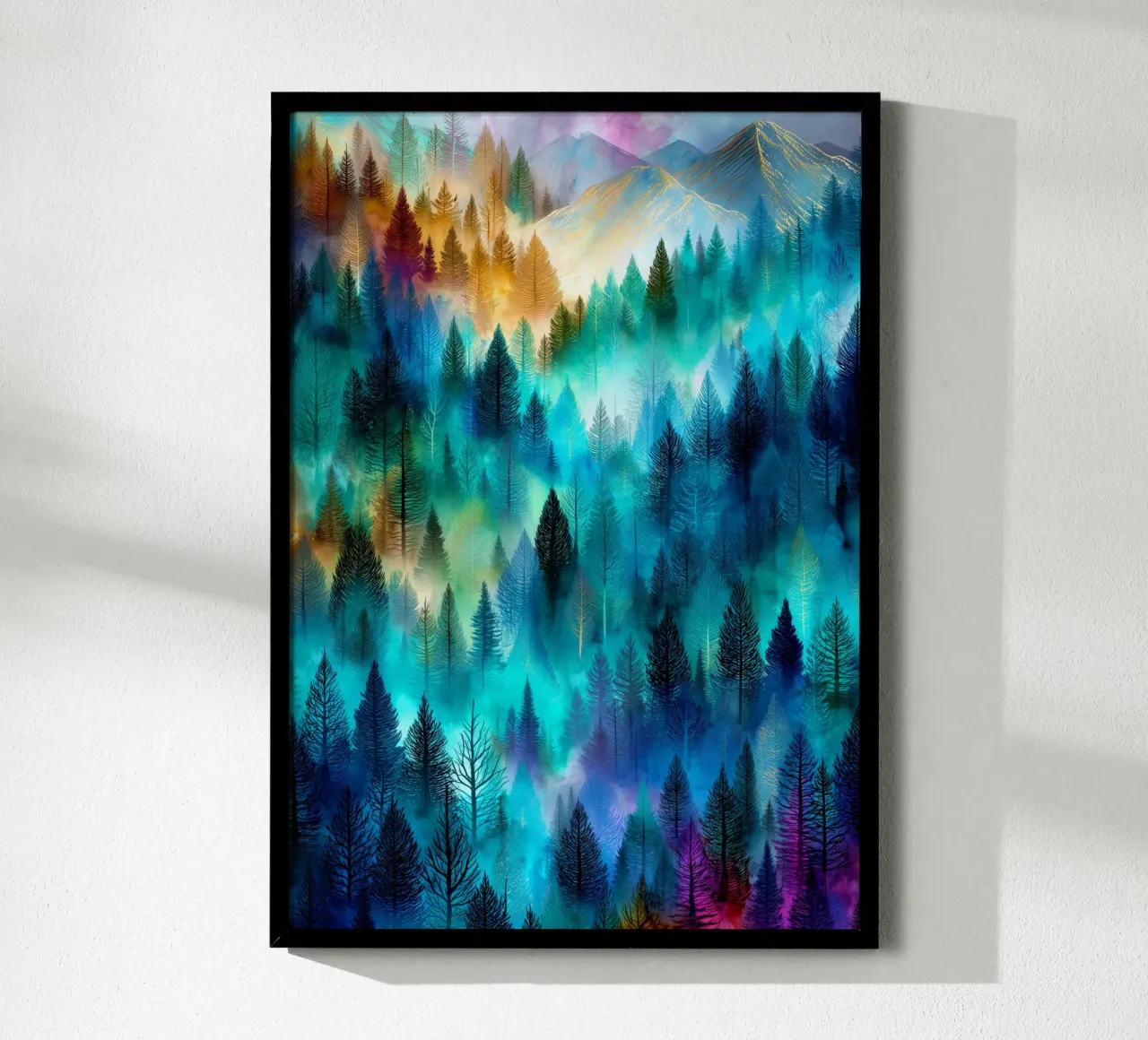 Magic forest 9 poster by Justyna Jaszke JBJart