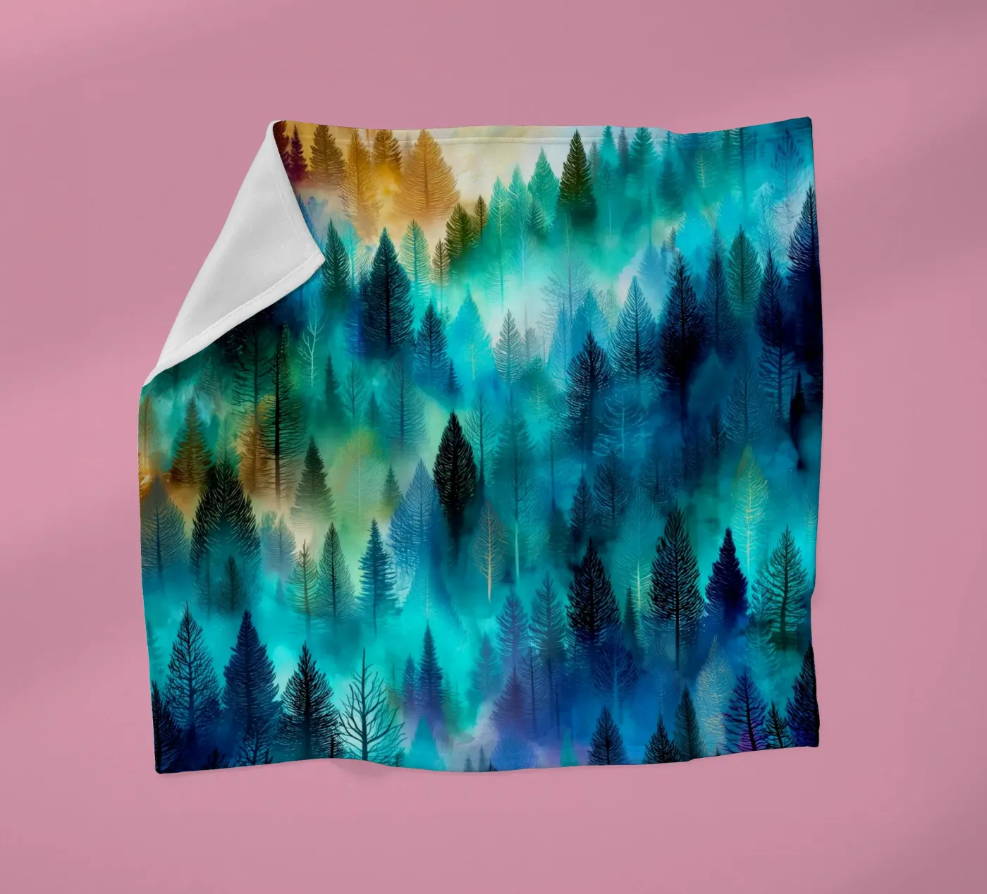 Zauberwald 9 Fleecedecke von Justyna Jaszke JBJart