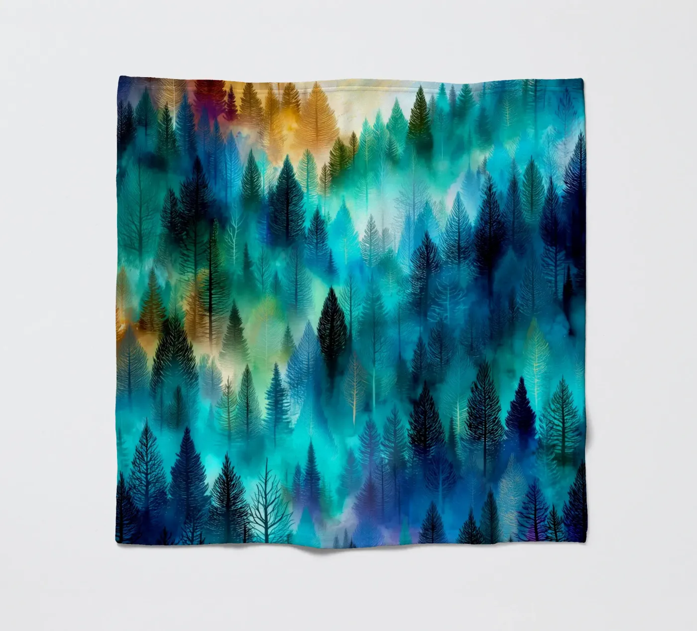 Zauberwald 9 Fleecedecke von Justyna Jaszke JBJart