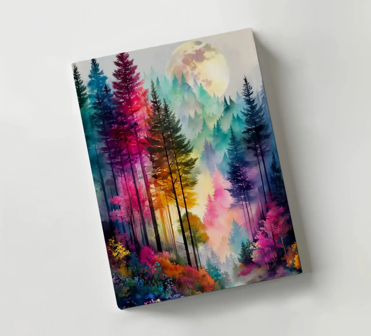 Magic forest 10 notebook by Justyna Jaszke JBJart