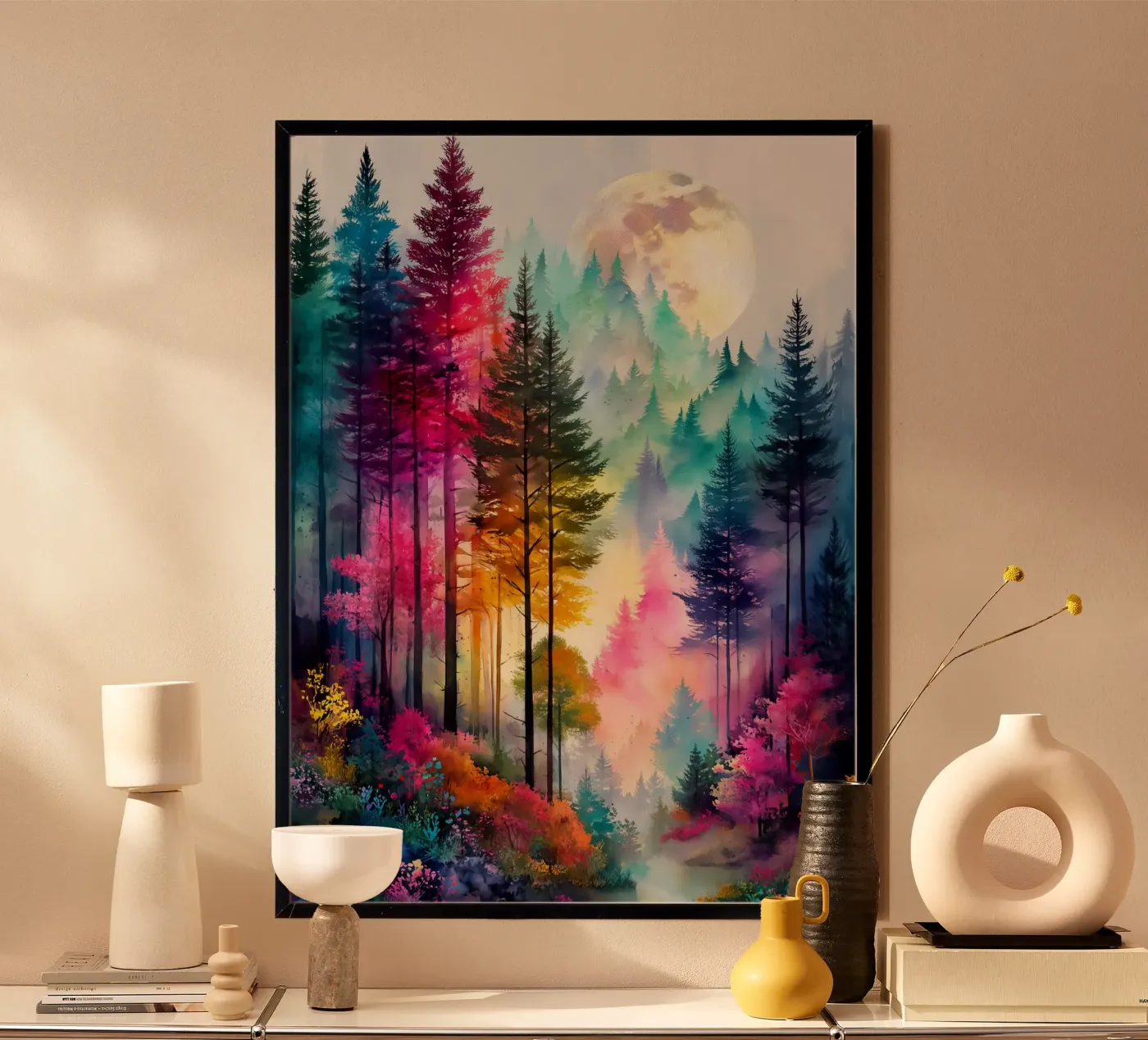 Magic forest 10 poster da Justyna Jaszke JBJart