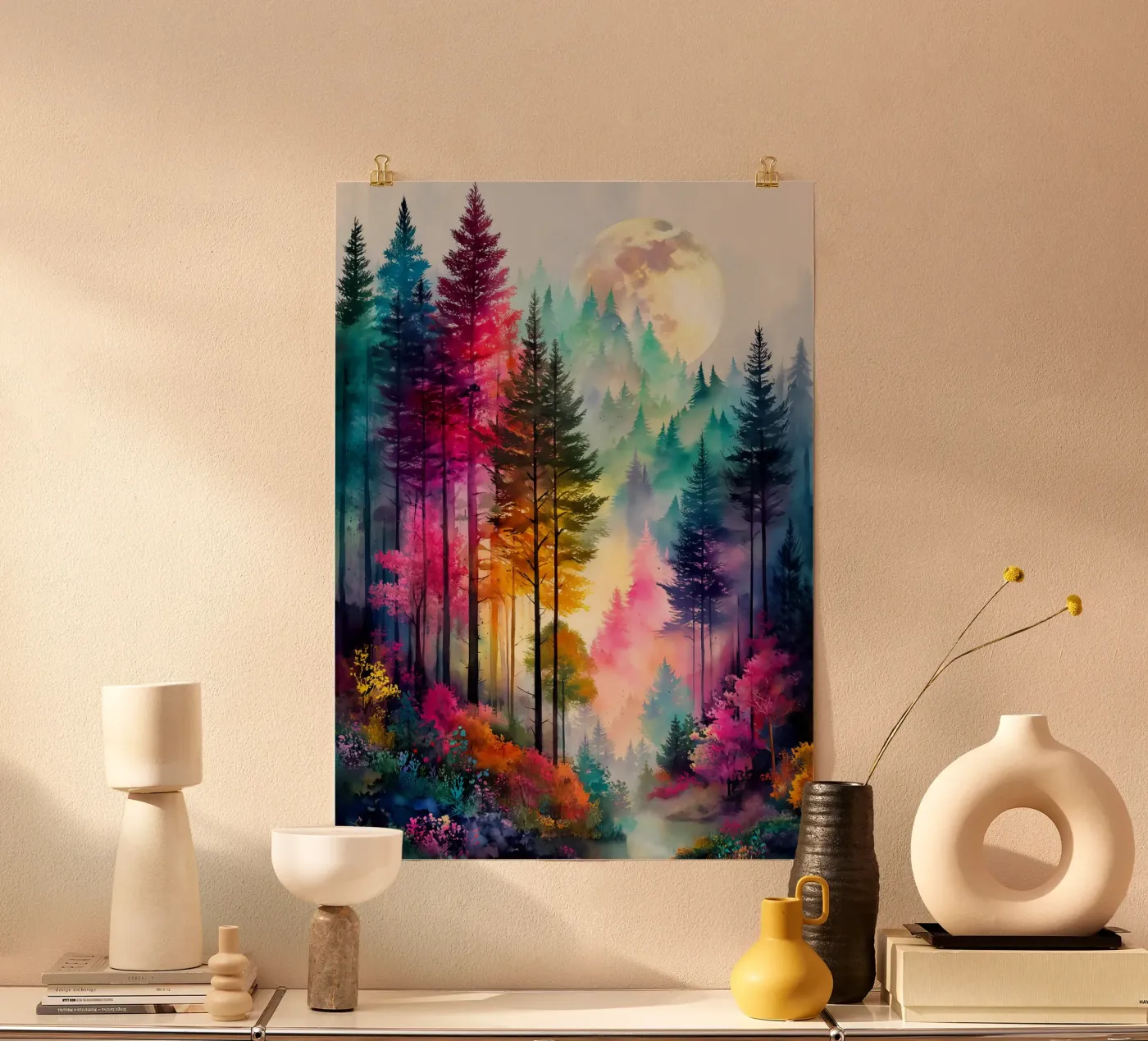 Magic forest 10 poster da Justyna Jaszke JBJart