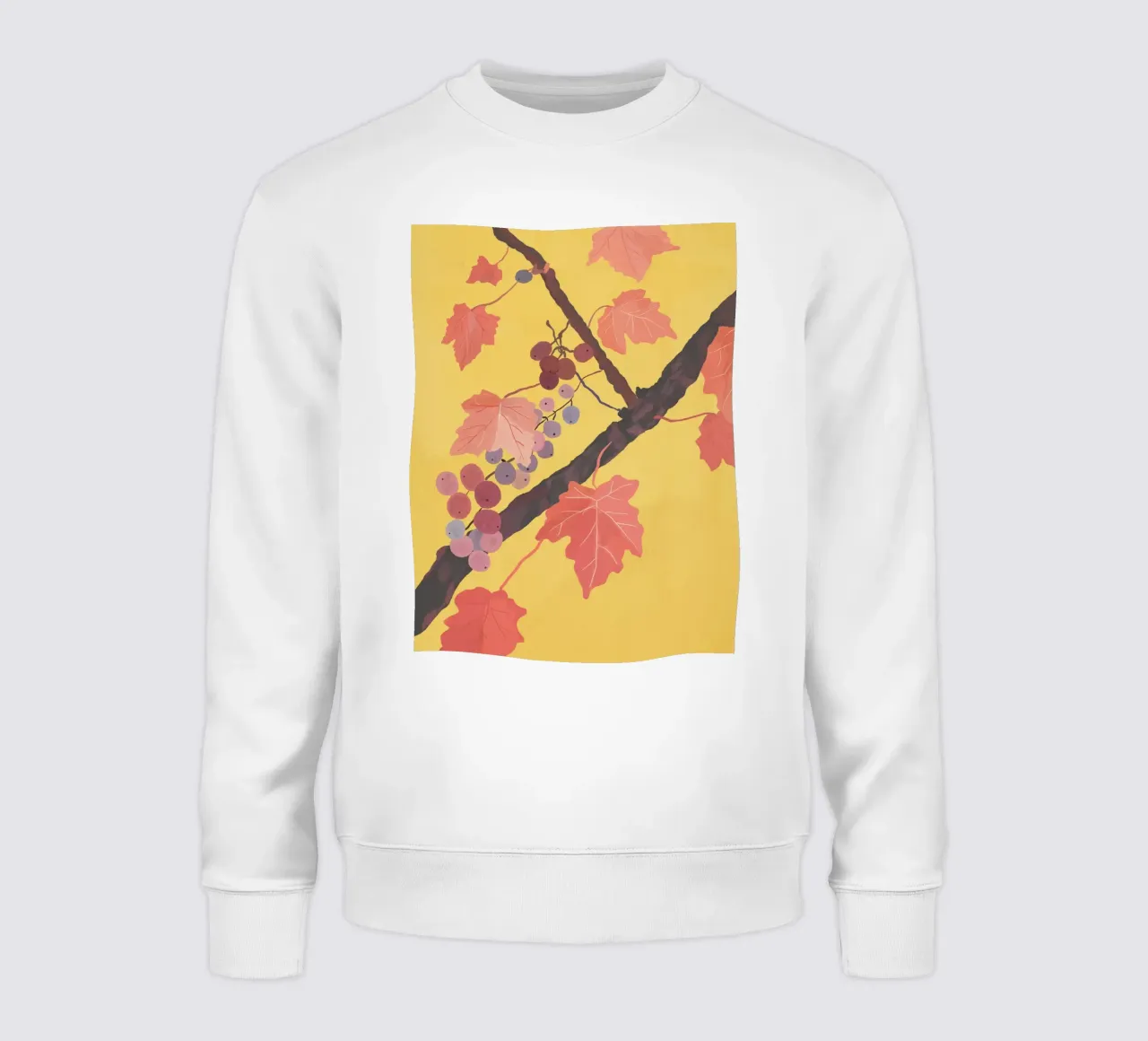 Druivenstok sweatshirt van ThingDesign