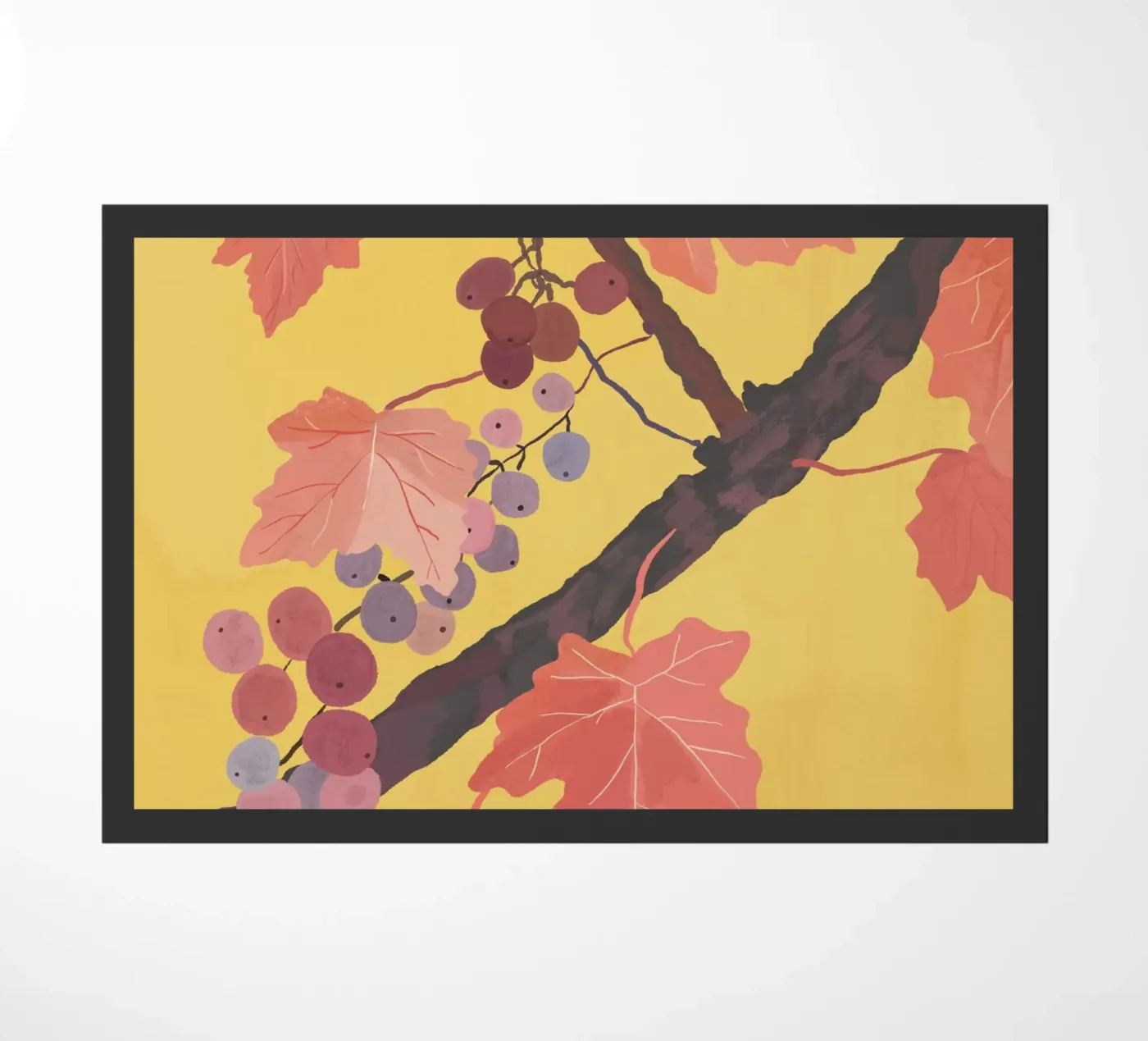 Grapevine doormat by ThingDesign