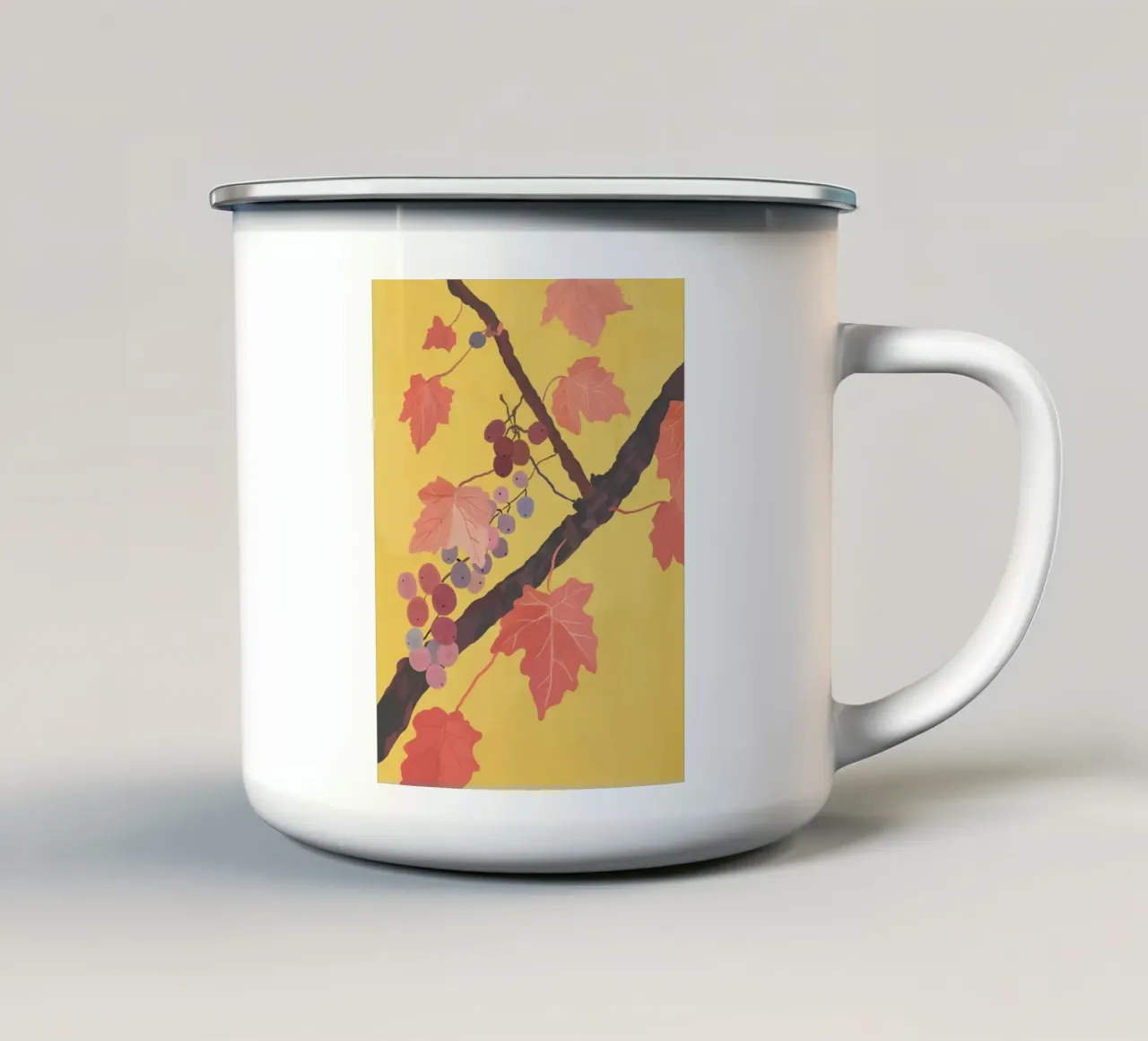 Vite tazza in smalto da ThingDesign