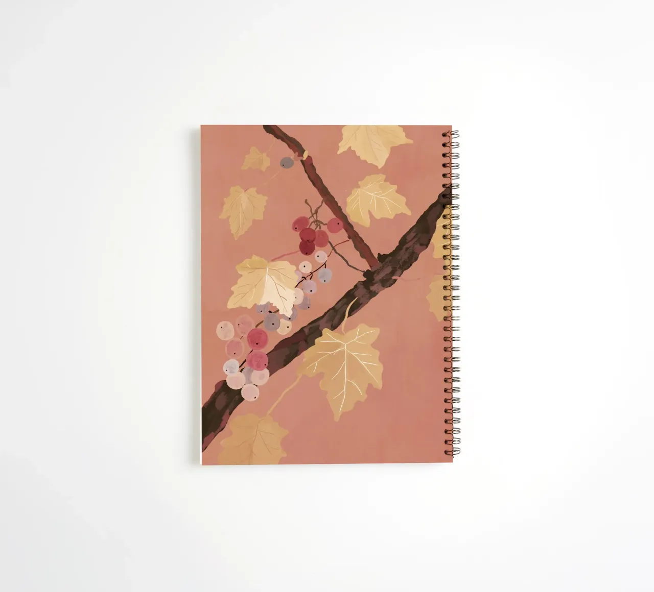 Grapevine 2 spiral notebook by ThingDesign