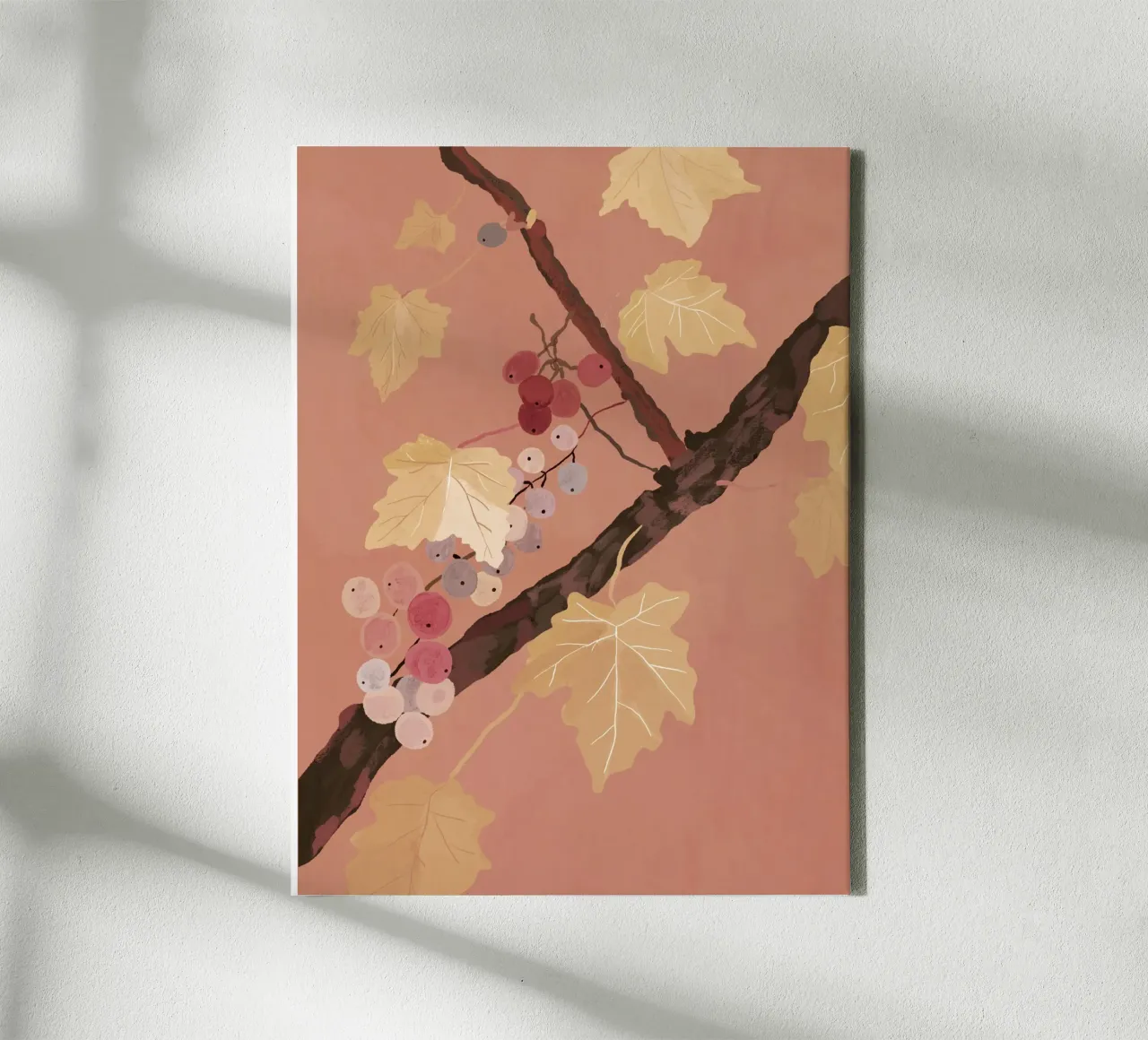 Grapevine 2 canvas with Floater frame by ThingDesign