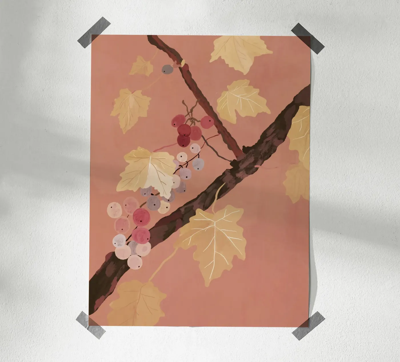 Grapevine 2 poster van ThingDesign