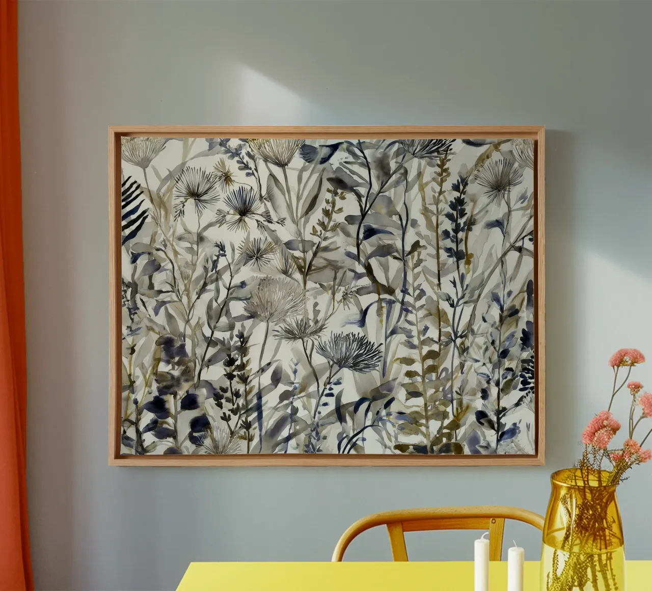 Note sulla natura selvaggia tela da Sophia Calder Studio