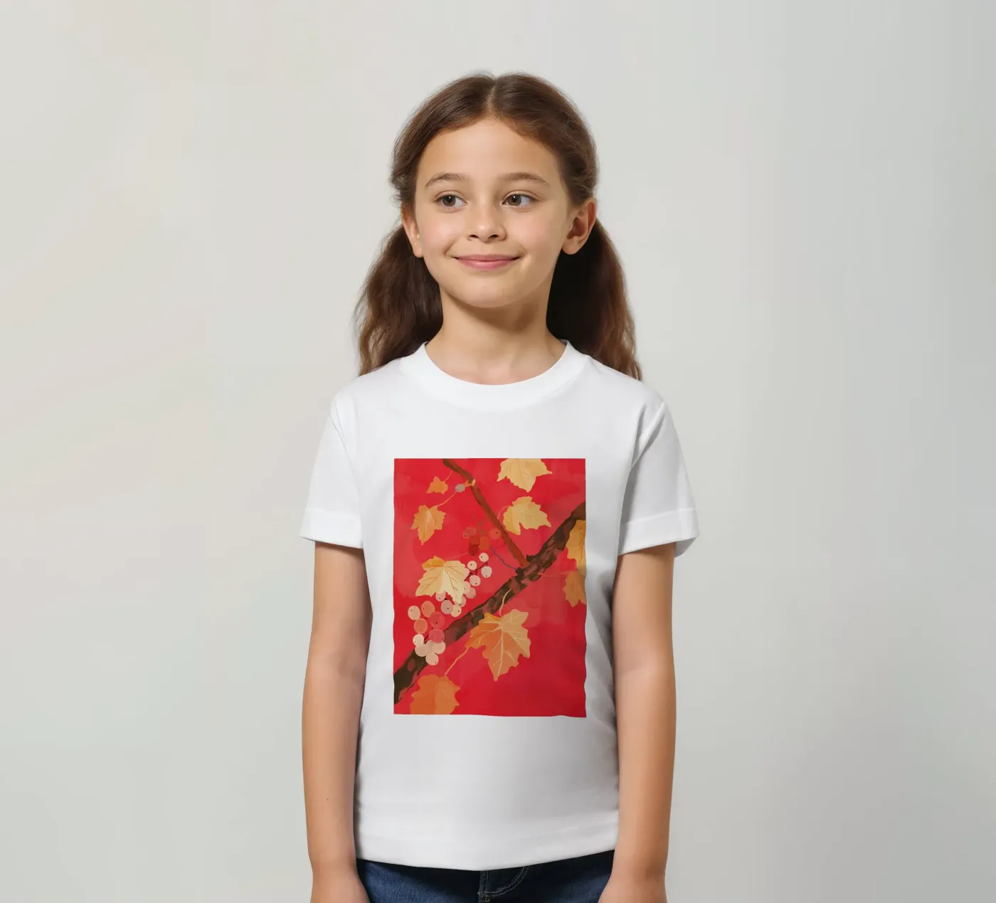 Red Grapevine t-shirt bambini da ThingDesign