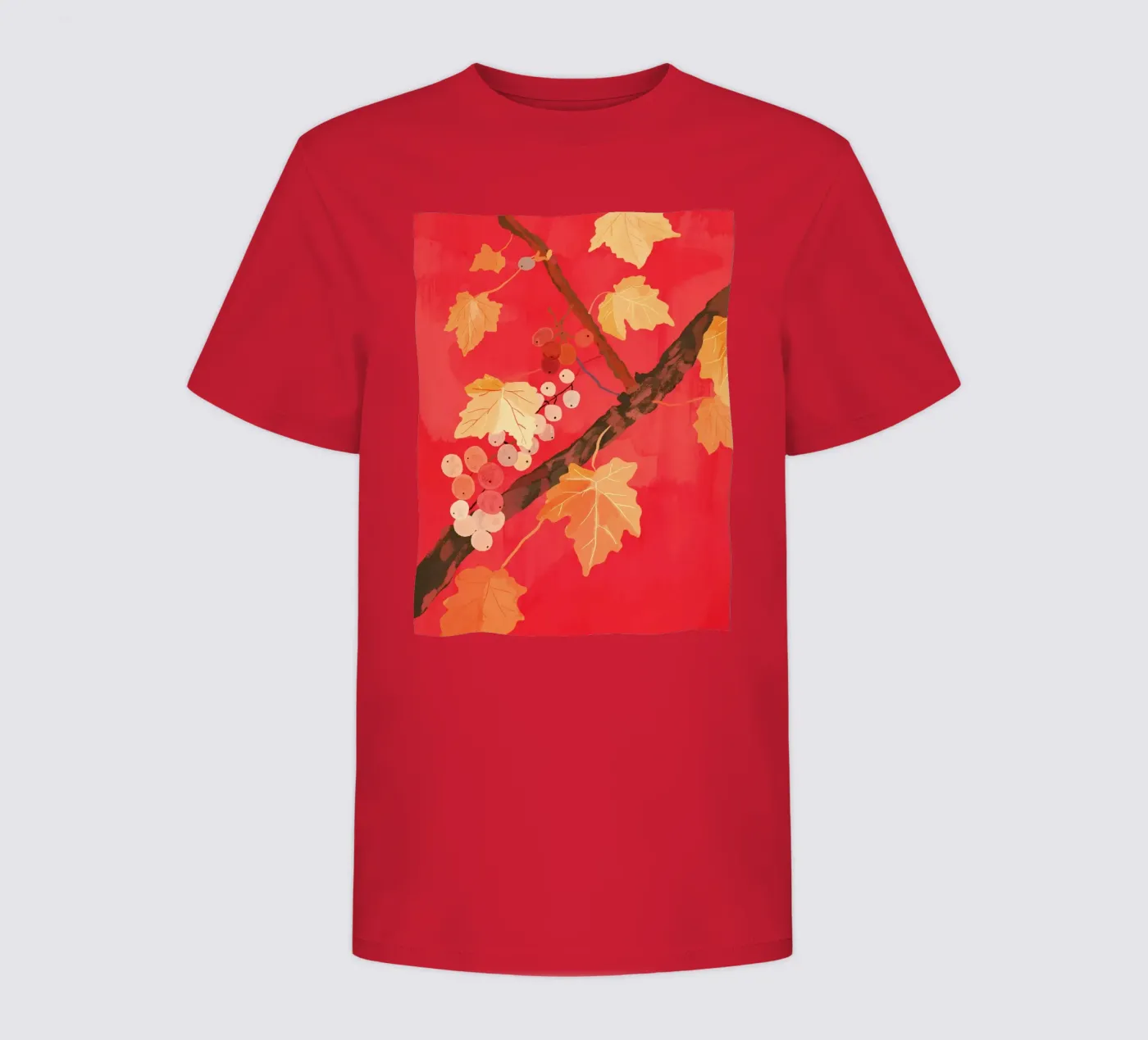 Red Grapevine t-shirt bambini da ThingDesign