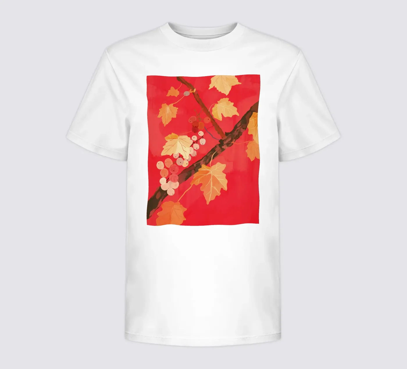 Red Grapevine t-shirt bambini da ThingDesign