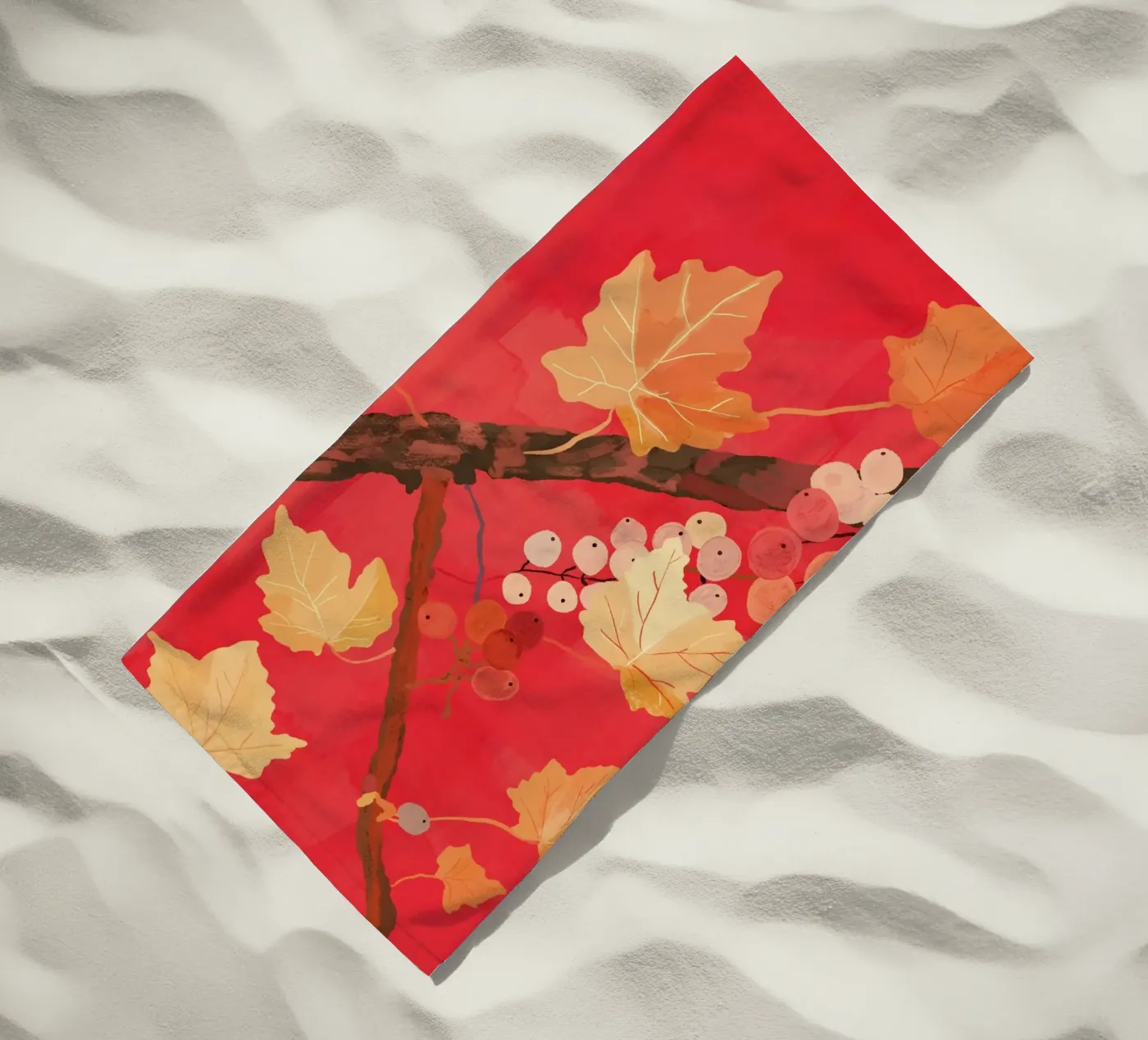 Red Grapevine telo mare da ThingDesign