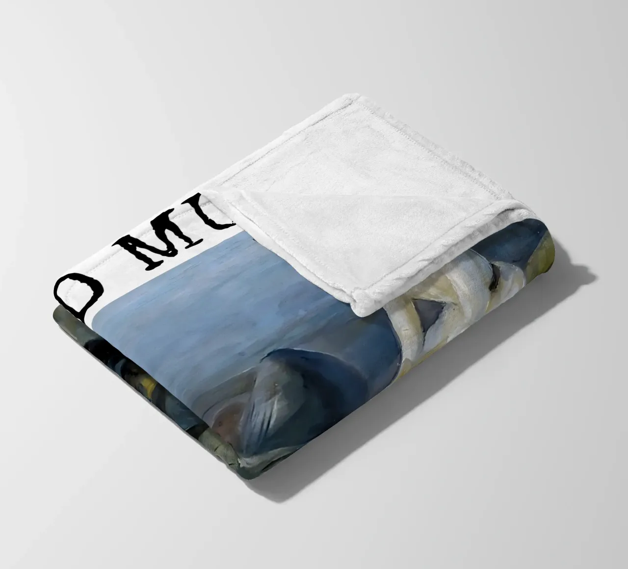 Inger sulla spiaggia di Edvard Munch coperta in pile da kaitlinparkershop