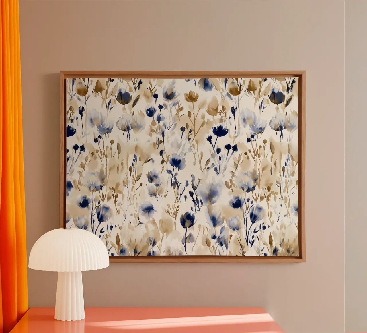 Refrain de la prairie douce toile avec Caisse américaine de Sophia Calder Studio