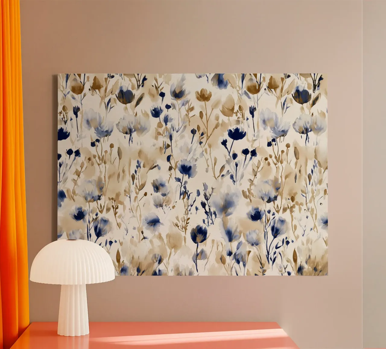 Refrain de la prairie douce toile avec Caisse américaine de Sophia Calder Studio