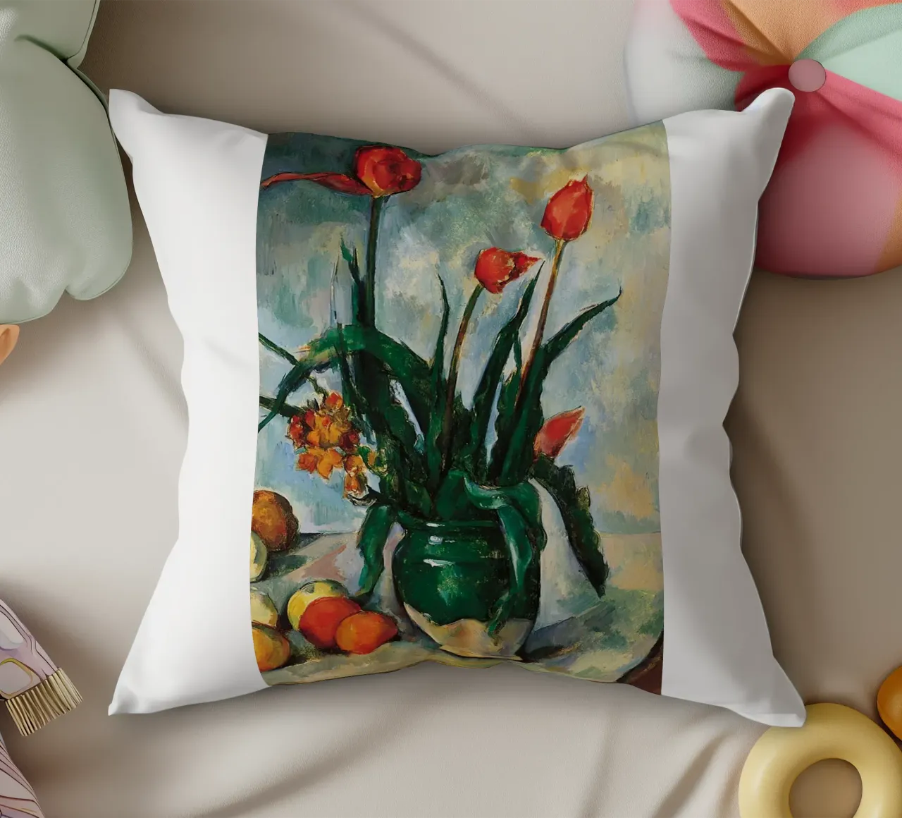 Fiore di Paul Cezanne cuscino da Art In The Sky