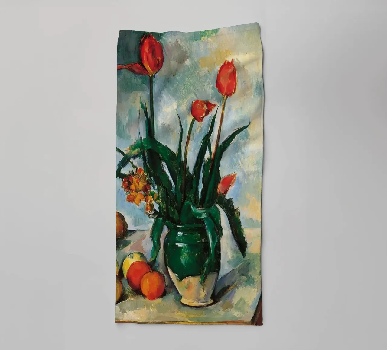 Fiore di Paul Cezanne asciugamano da bagno da Art In The Sky