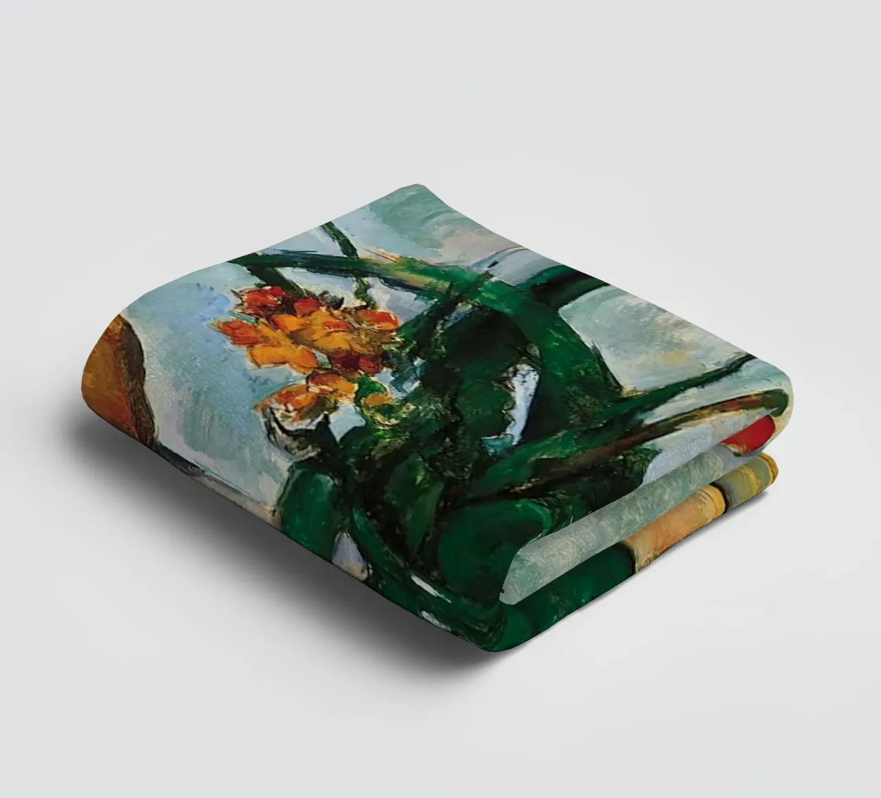 Fiore di Paul Cezanne asciugamano da bagno da Art In The Sky