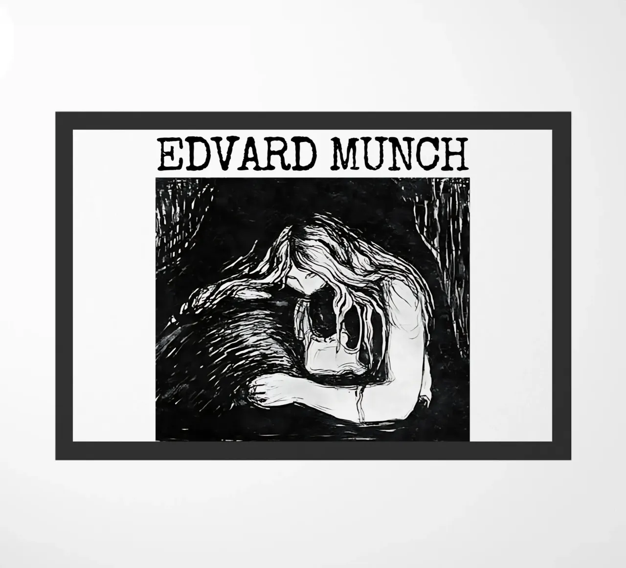 Vampiro II di Edvard Munch zerbino da kaitlinparkershop