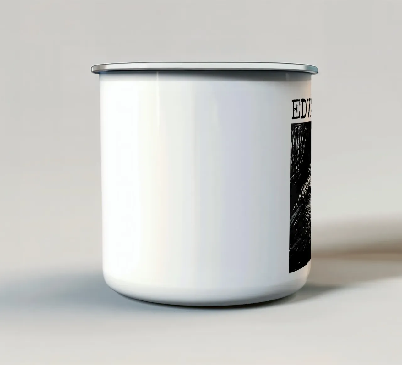 Vampiro II di Edvard Munch tazza in smalto da kaitlinparkershop