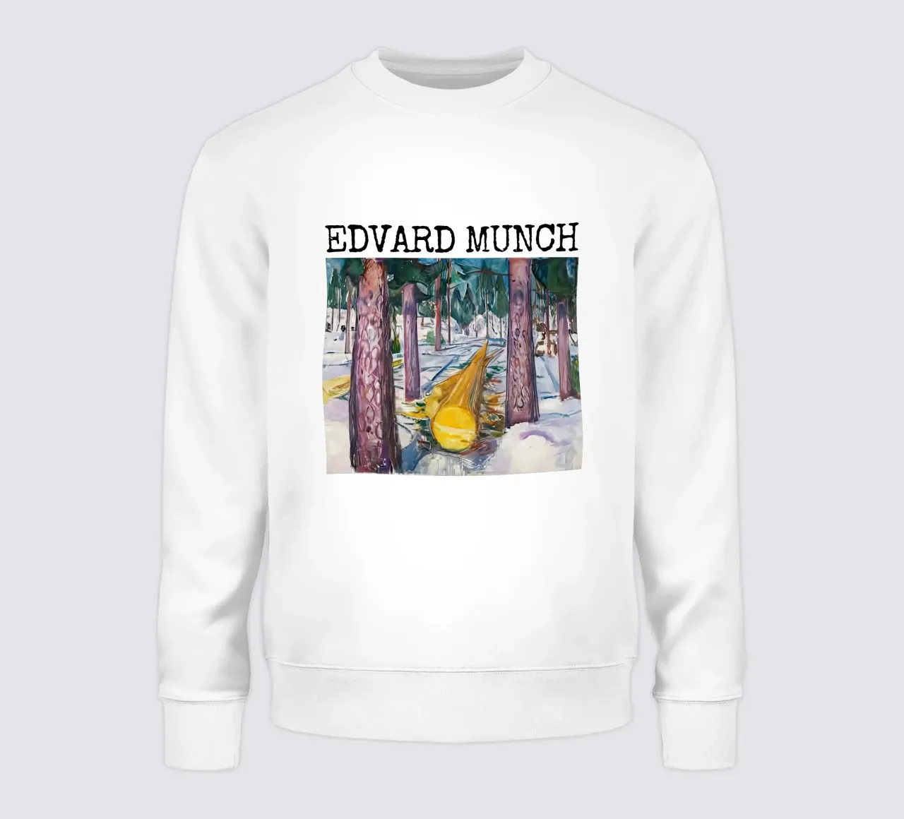 Il ceppo giallo di Edvard Munch felpa da kaitlinparkershop
