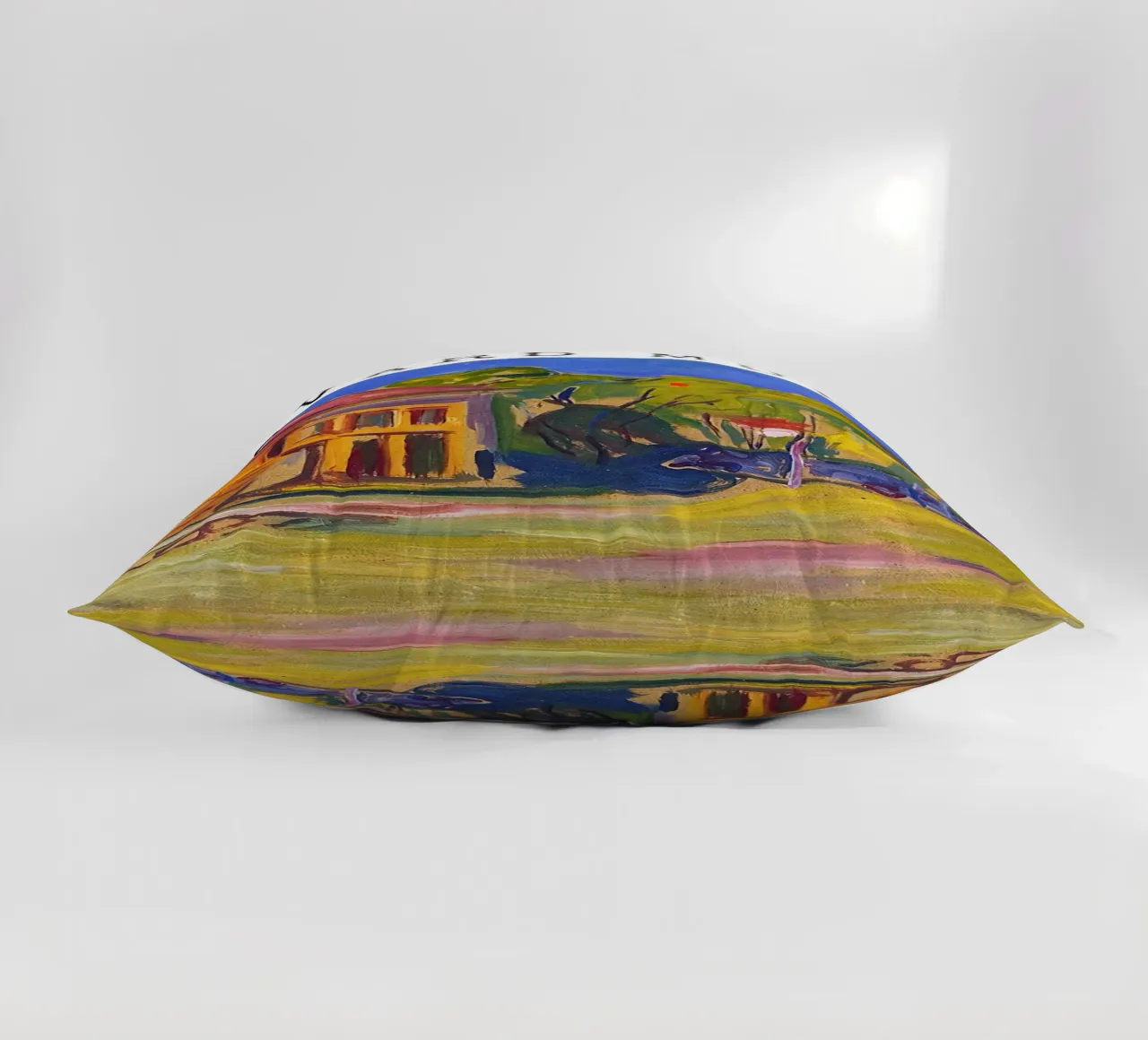 La casa di Munch a Åsgårdstrand di Edvard Munch cuscino da kaitlinparkershop