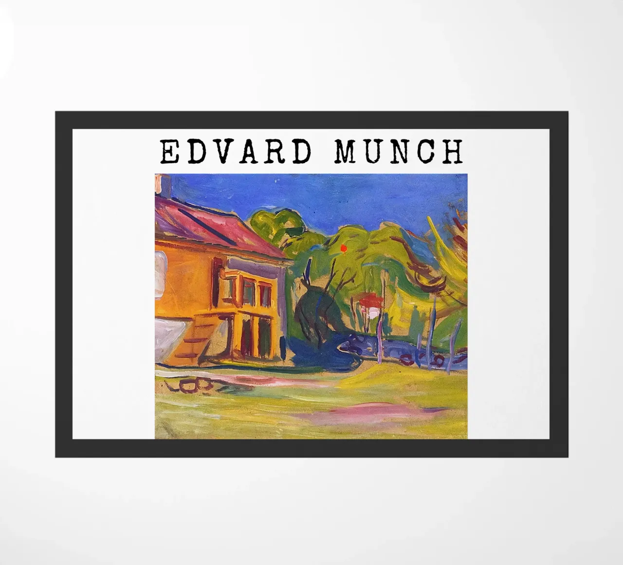 La casa di Munch a Åsgårdstrand di Edvard Munch zerbino da kaitlinparkershop