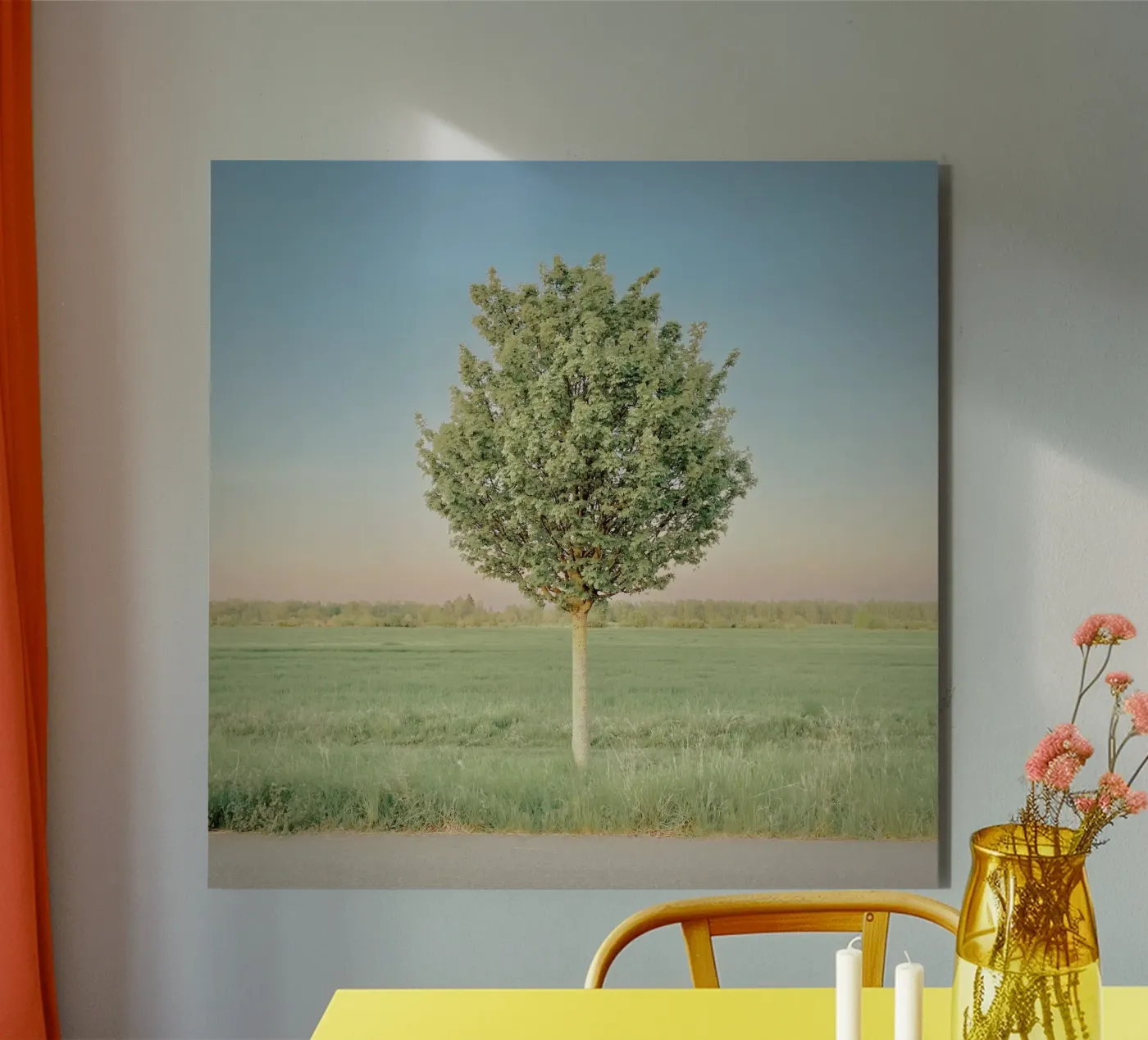 Albero di primavera alluminio dibond da KISSA STUDIO