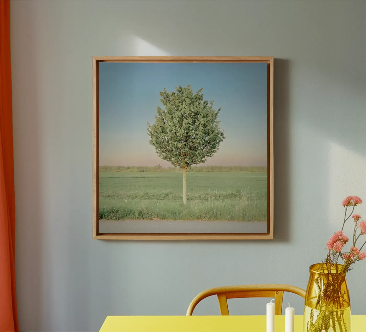 Albero di primavera tela da KISSA STUDIO