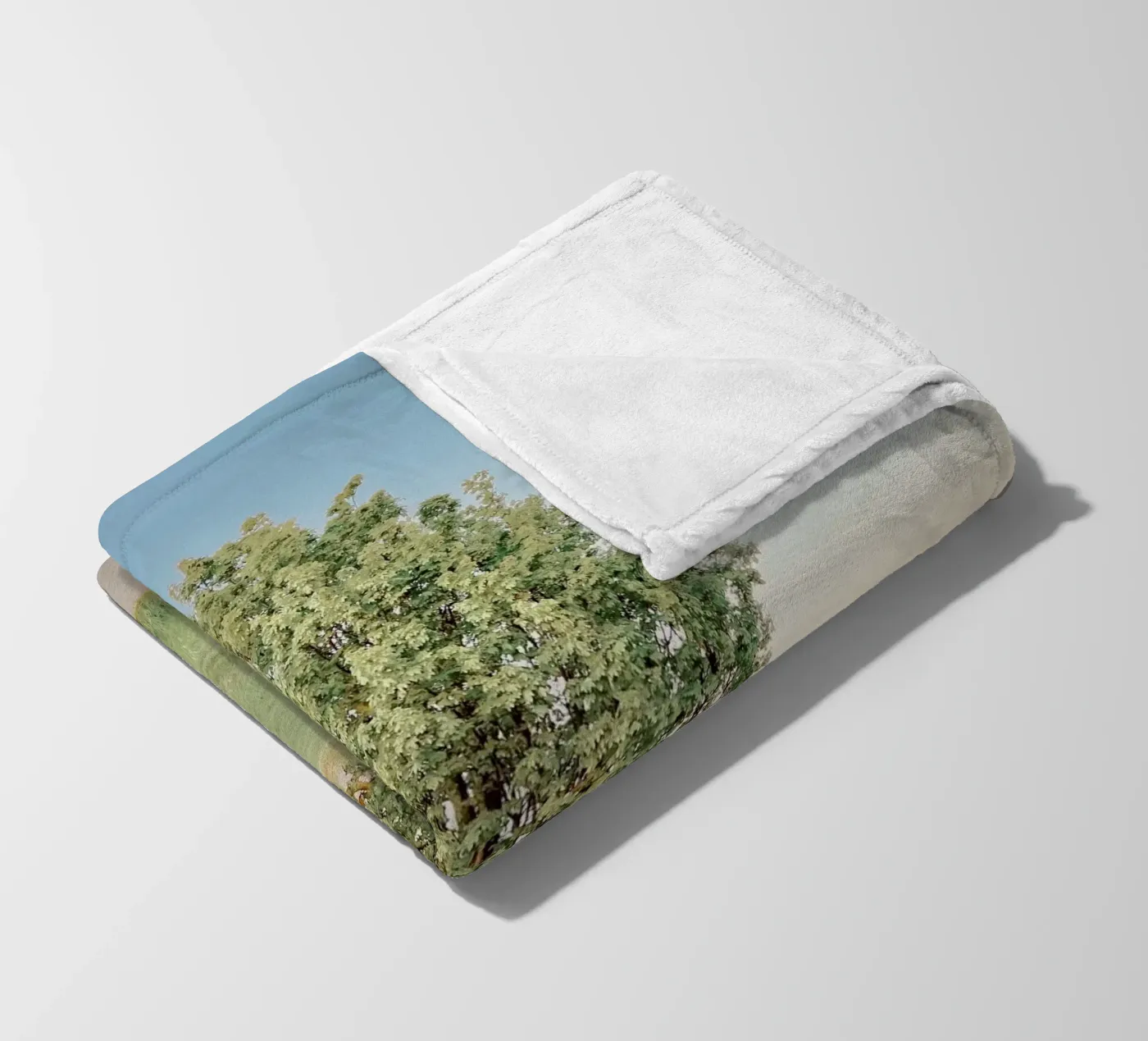 Spring Tree Fleecedecke von KISSA STUDIO