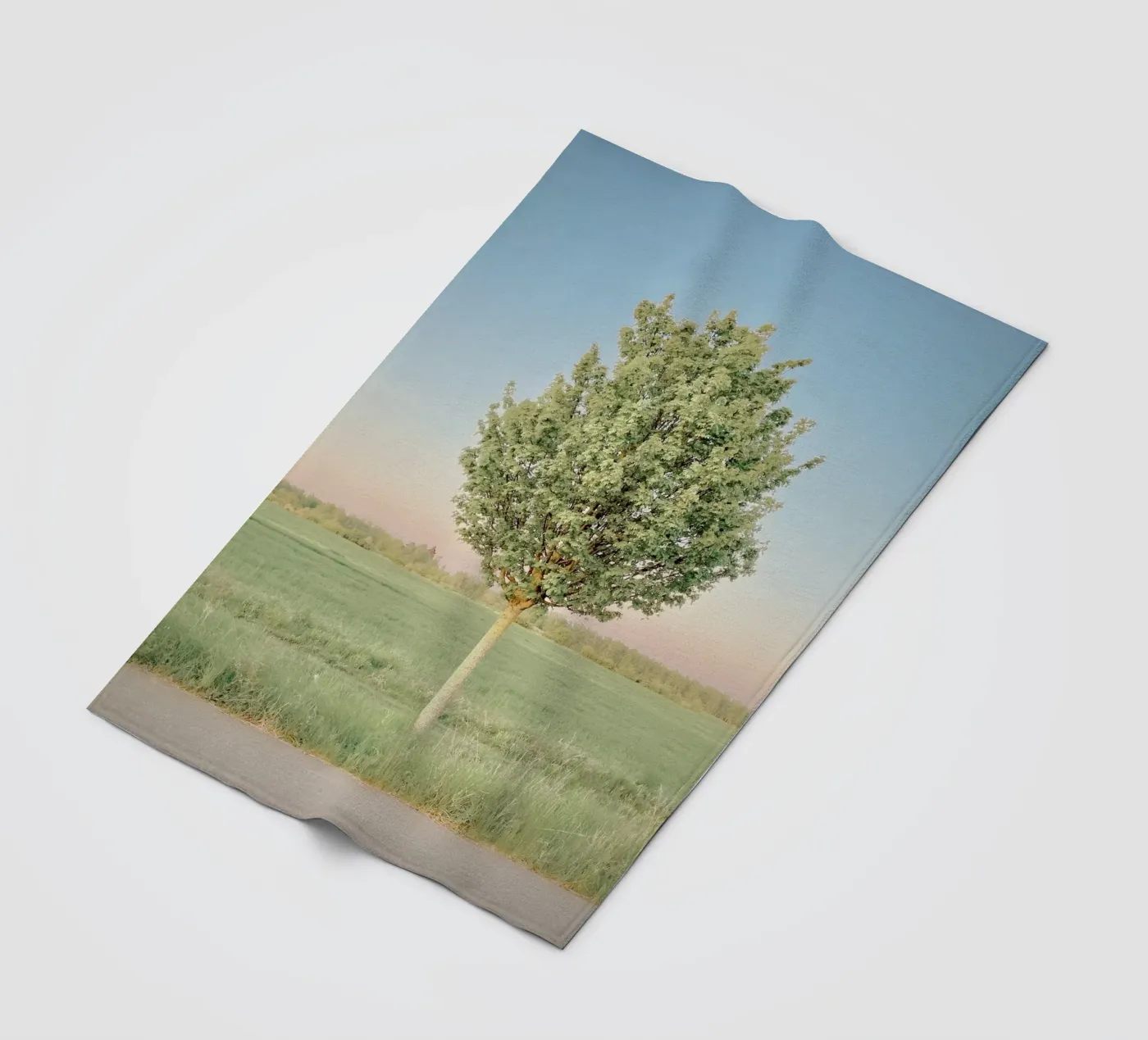 Spring Tree Fleecedecke von KISSA STUDIO