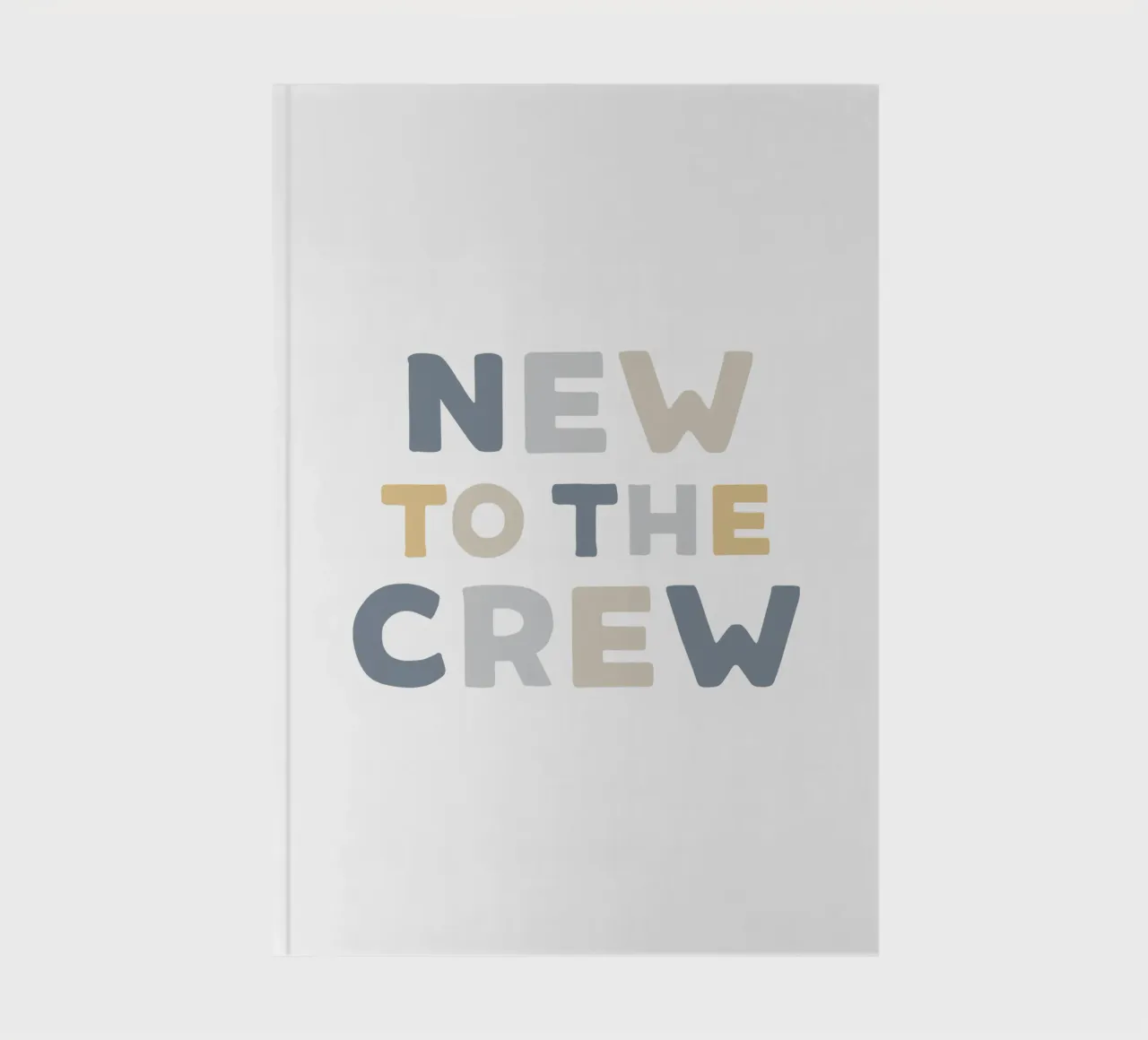 New to the blue notebook by we line studio - art