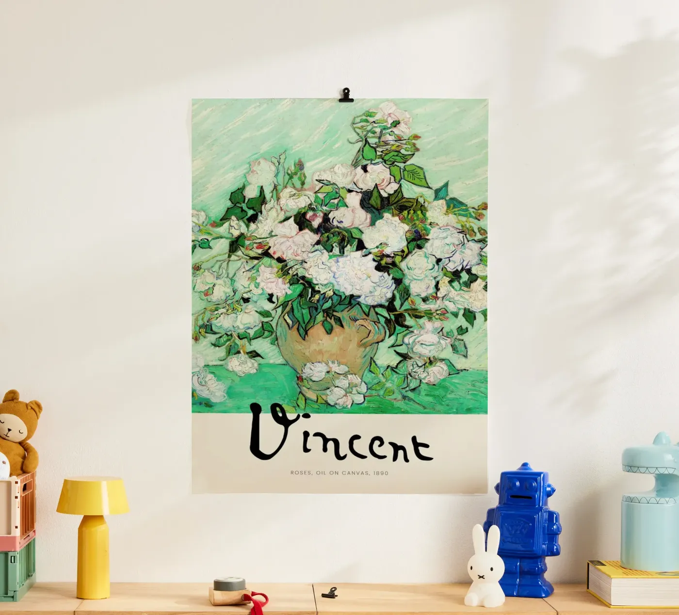Signed, Vincent – Roses Poster von Vintage by JUNIQE