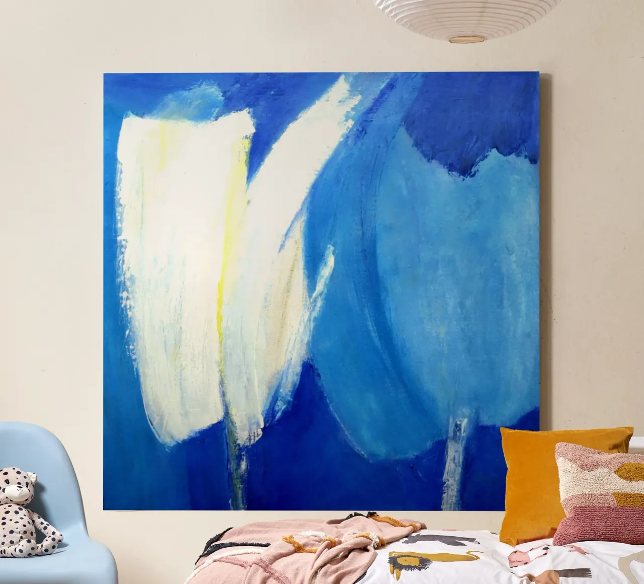 Tulpe I tela con Cornice a cassetta da Anita Gewald