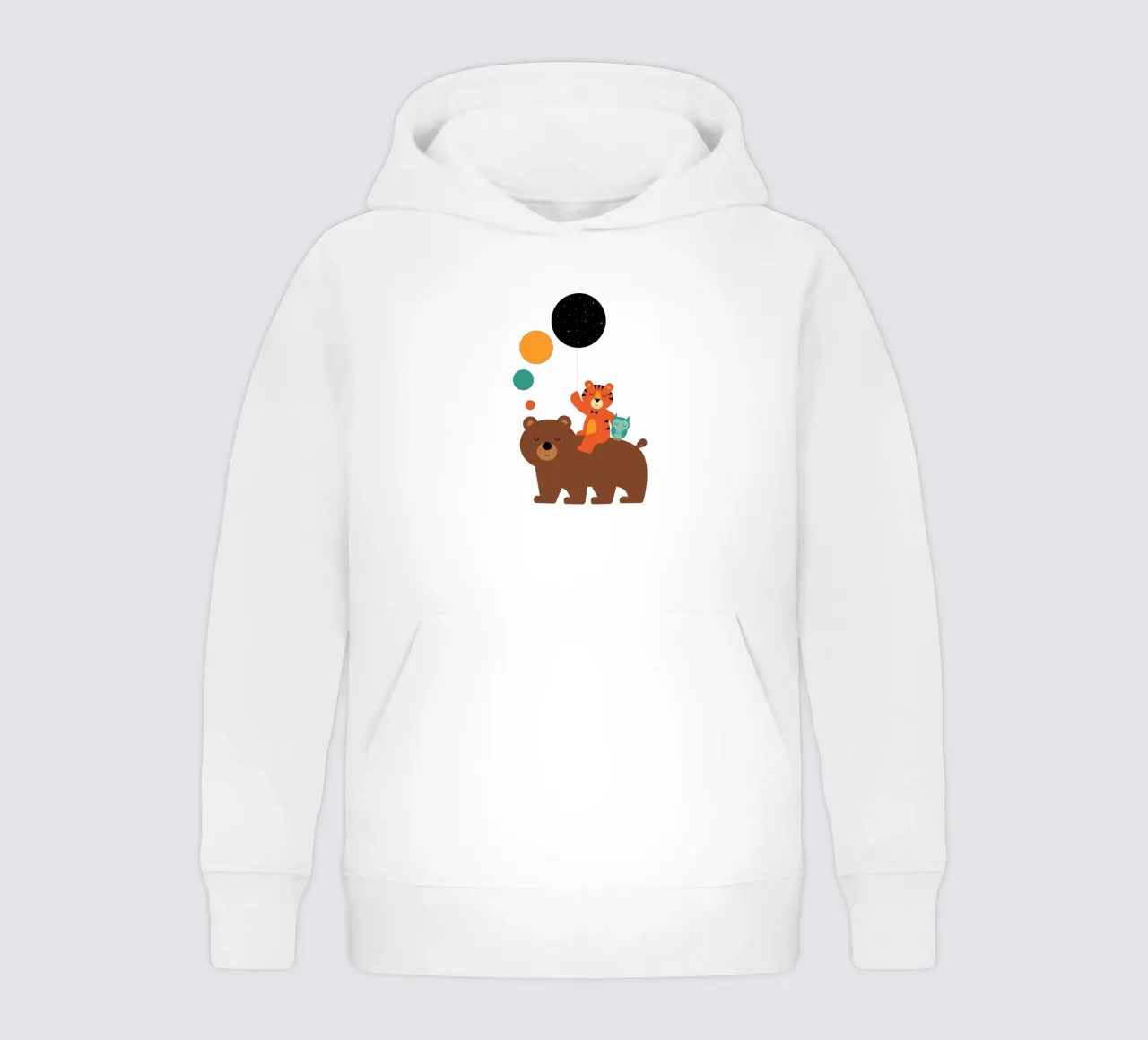 Il mio piccolo esploratore felpa bambino con cappuccio da Andy Westface