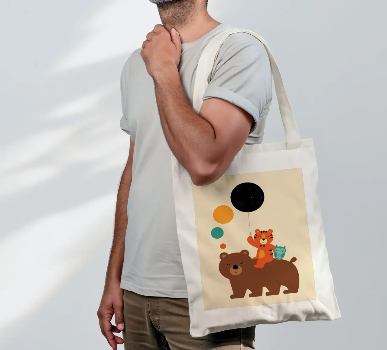 Il mio piccolo esploratore borsa in juta da Andy Westface