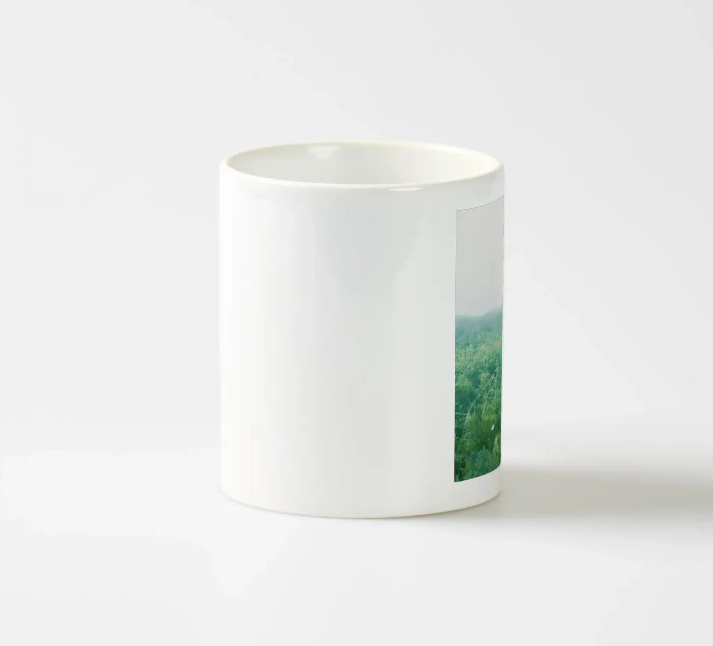 Spring Field ceramic mug by KISSA STUDIO