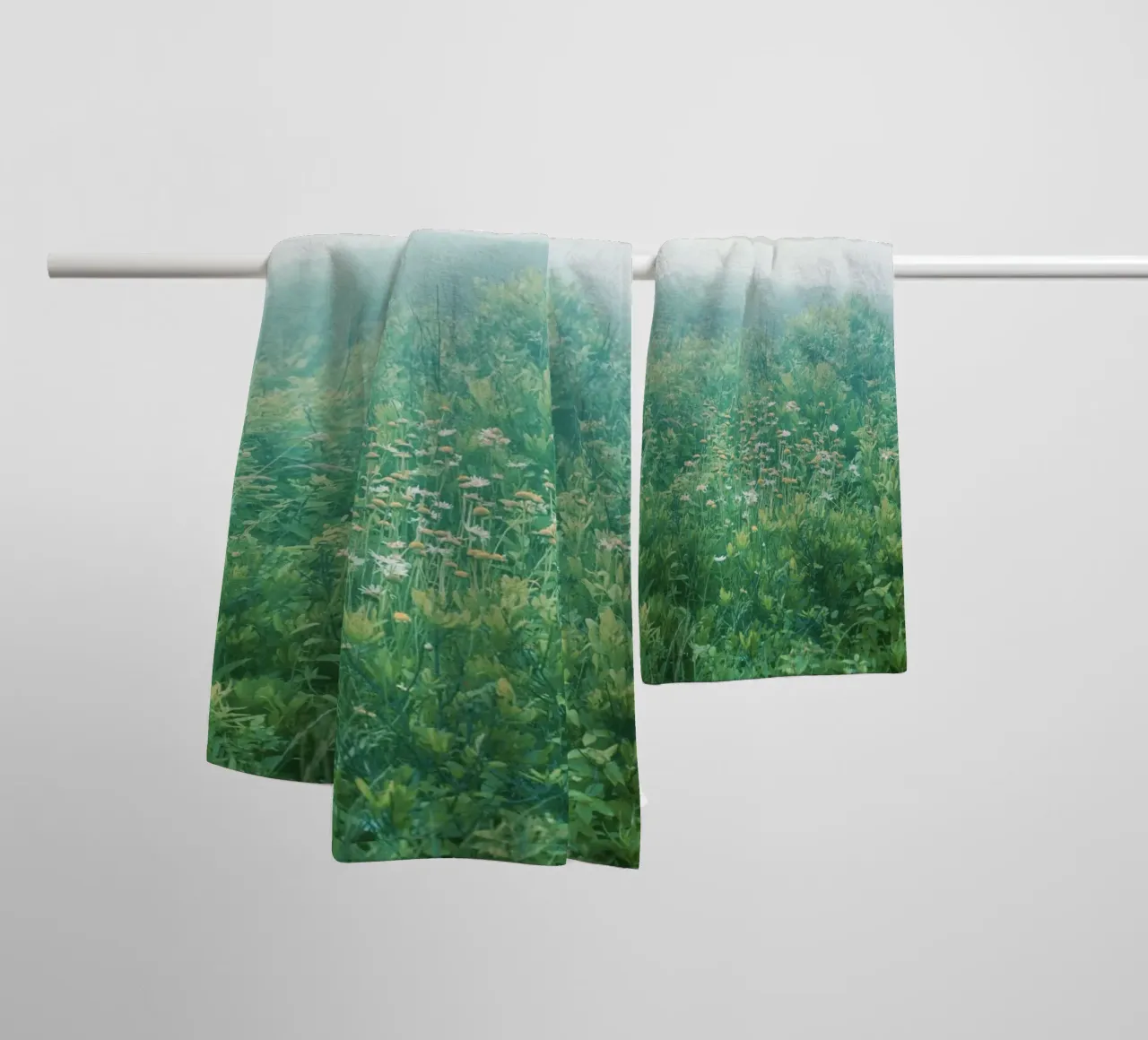 Spring Field towel by KISSA STUDIO