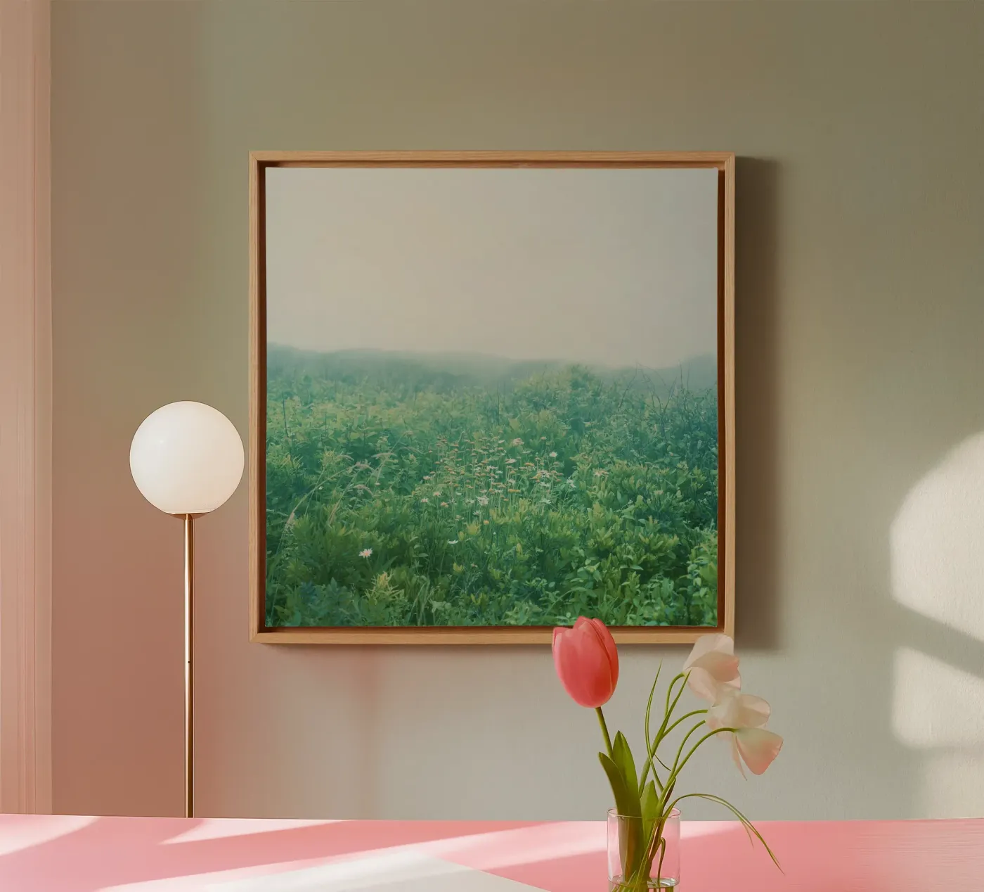 Spring Field canvas by KISSA STUDIO