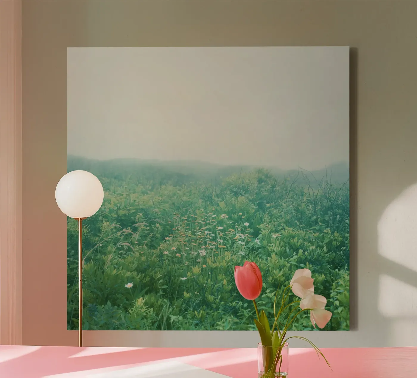 Spring Field canvas by KISSA STUDIO