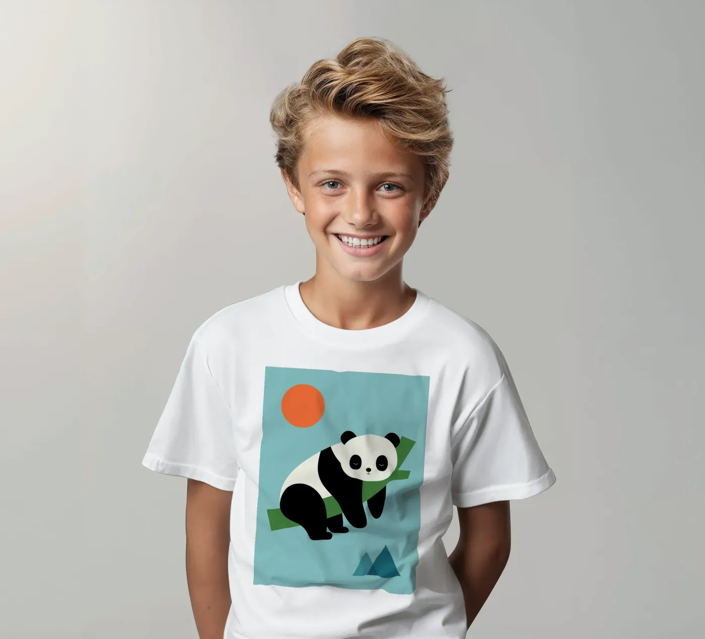 Tempo mite t-shirt bambini da Andy Westface