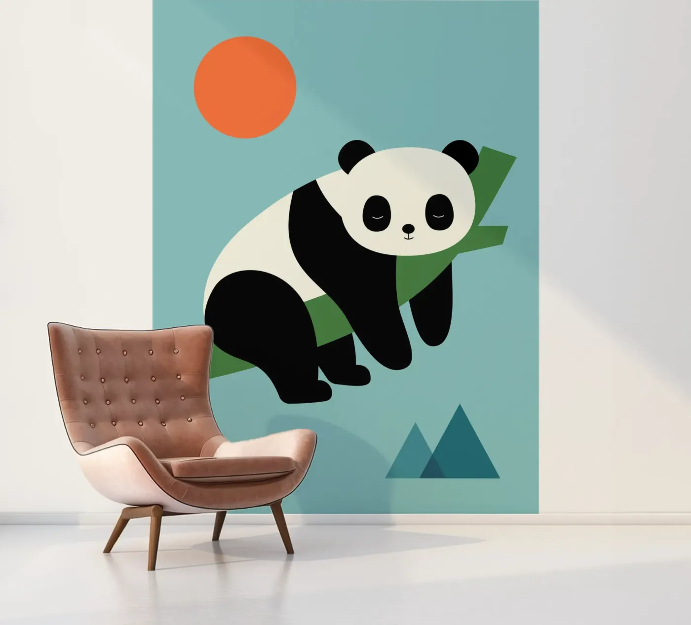 Mellow Tijd fotobehang van Andy Westface