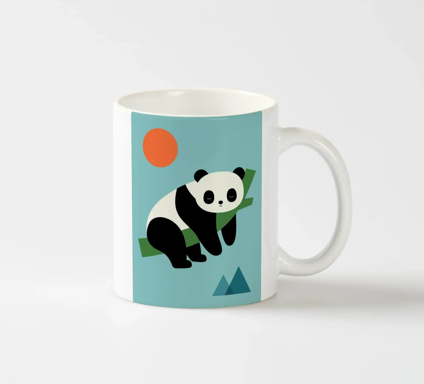 Mellow Time ceramic mug by Andy Westface