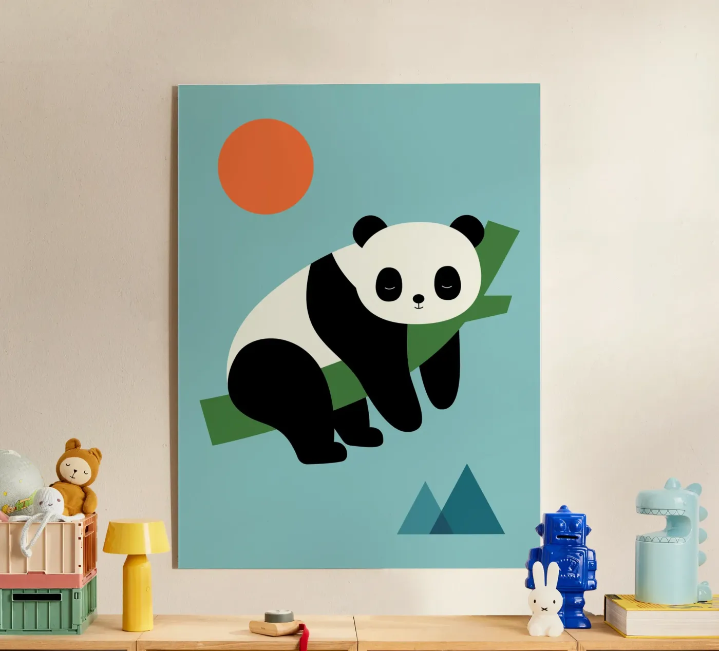 Mellow Tijd acryl van Andy Westface