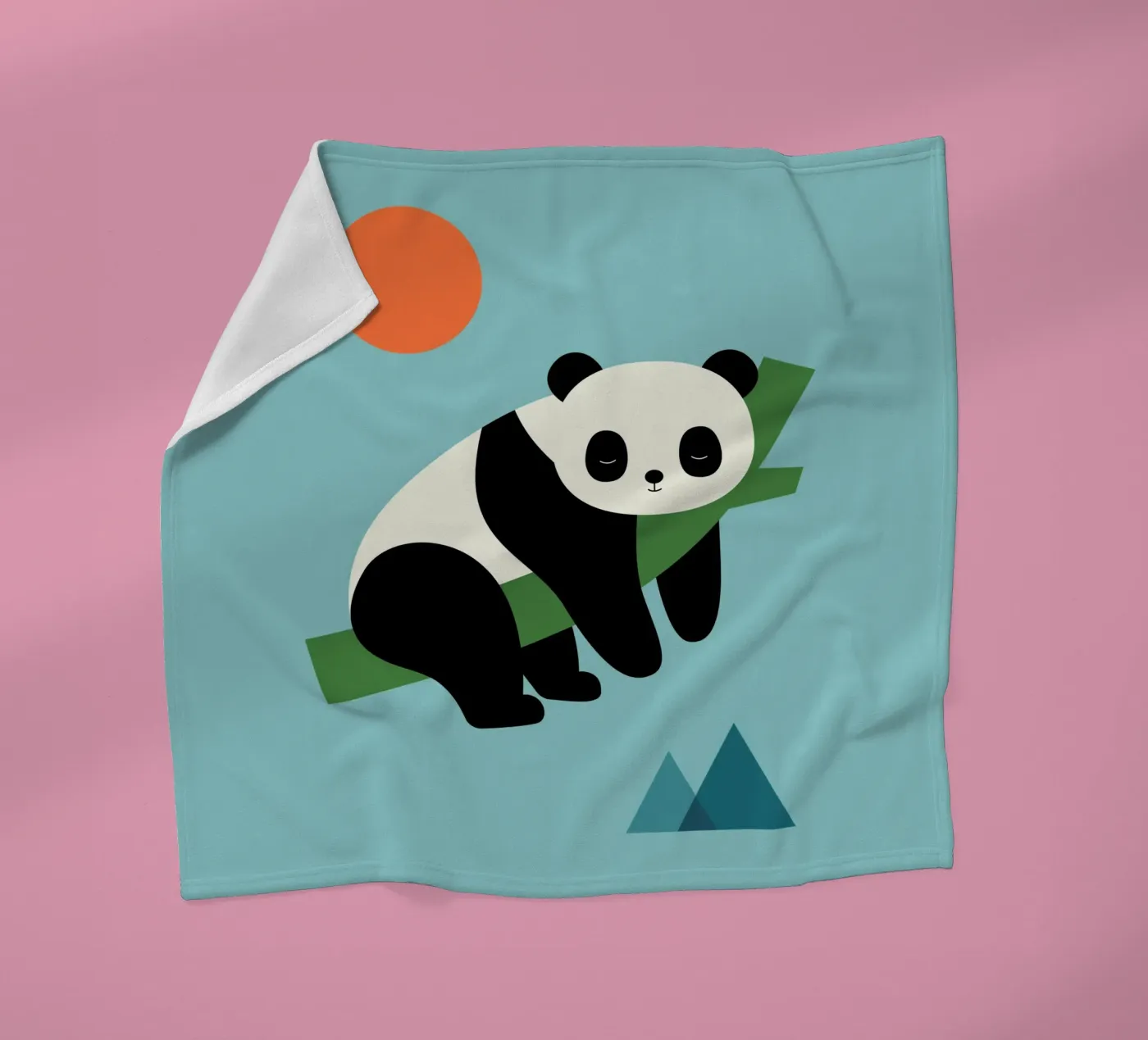 Mellow Time fleece blanket by Andy Westface