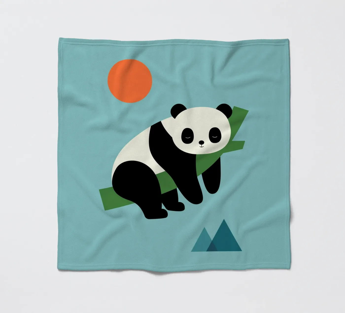 Mellow Time fleece blanket by Andy Westface