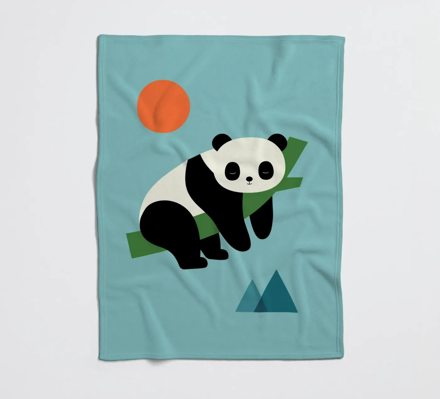 Mellow Time fleece blanket by Andy Westface